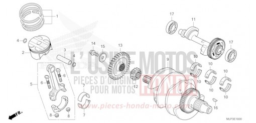 VILEBREQUIN/PISTON CL500AS de 2025